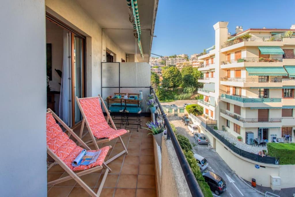 L45 Suite St Marguerite Sea View/ Balcon, Parking Wifi Ница Екстериор снимка