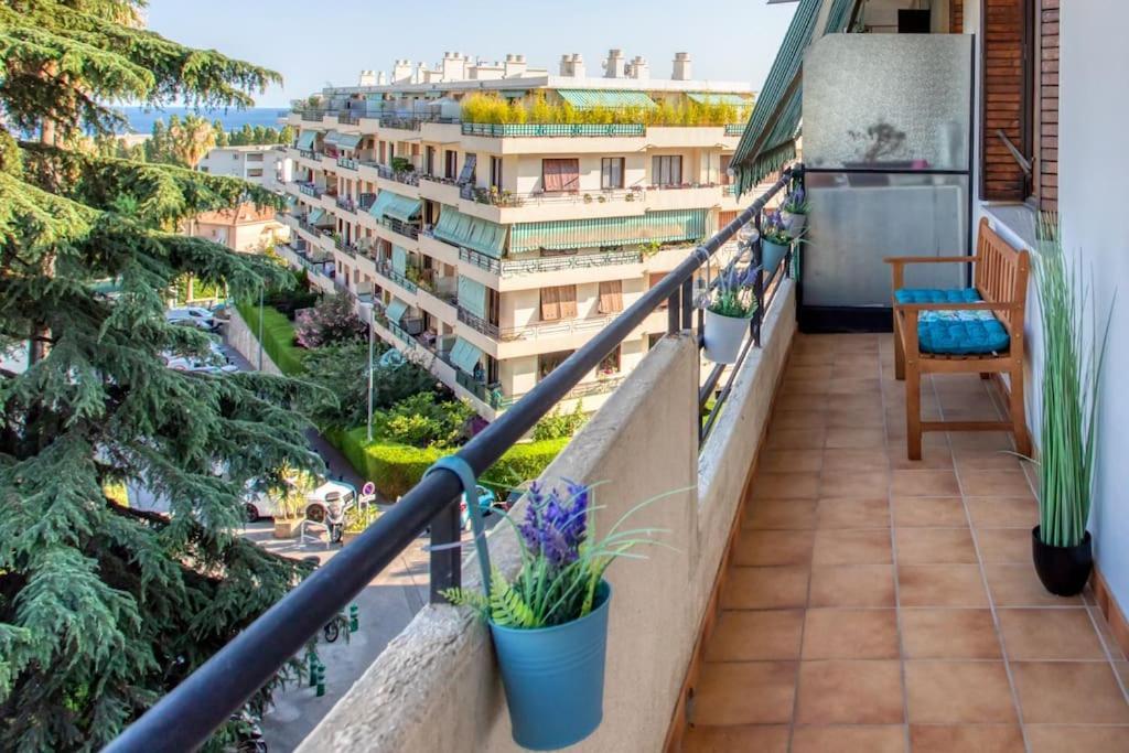 L45 Suite St Marguerite Sea View/ Balcon, Parking Wifi Ница Екстериор снимка
